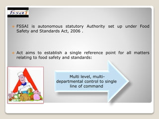 FOOD  SAFETY AND STANDARDS AUTHORITY   OF INDIA  REGULATIONS,2011-IMPACT ON INDIAN FOOD INDUSTRY 