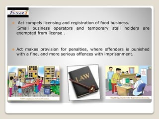 FOOD  SAFETY AND STANDARDS AUTHORITY   OF INDIA  REGULATIONS,2011-IMPACT ON INDIAN FOOD INDUSTRY 
