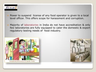 FOOD  SAFETY AND STANDARDS AUTHORITY   OF INDIA  REGULATIONS,2011-IMPACT ON INDIAN FOOD INDUSTRY 