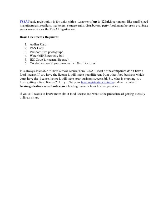 Why food license is important and how to get food license in india easily.