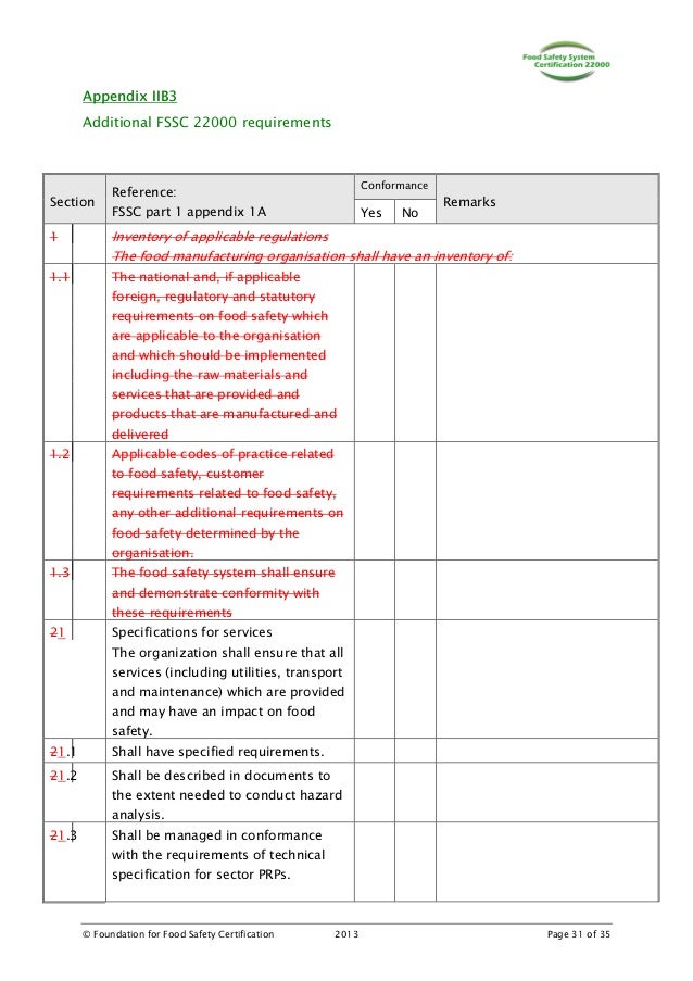 fssc 22000 manual free download