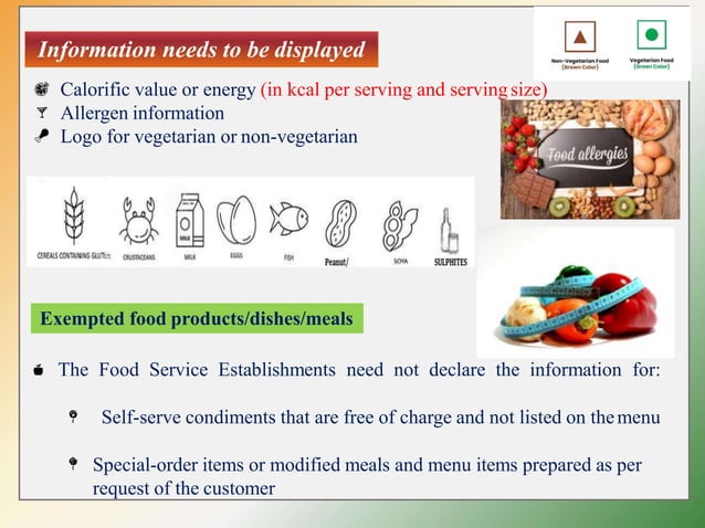 FSS LABELLING & DISPLAY REGULATION 2020.pptx | Healthy Cooking and ...