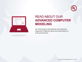 UL's New Science - Fire Safety Overview | PPTX