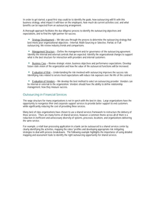 Financial Shared Services | PDF