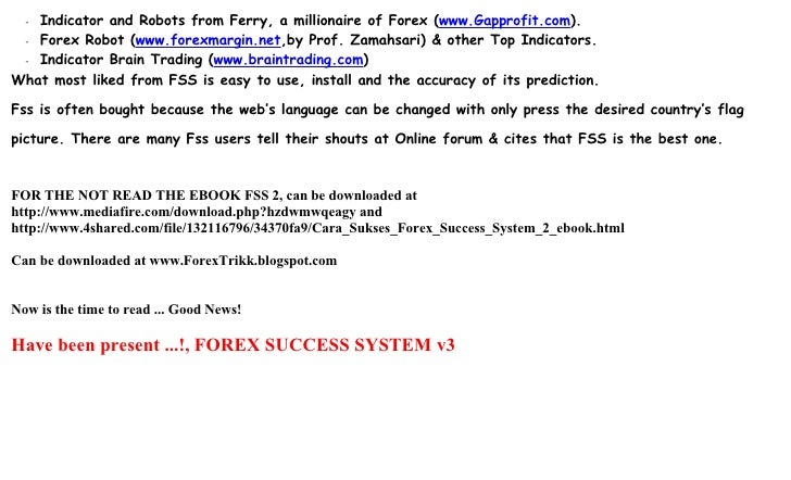 Ebook panduan forex success system v3