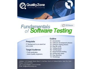 Fundamentals Of Software Testing Ppt Fundamentals Of Software Testing Ppt