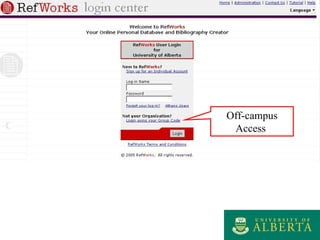 Off-campus Access   