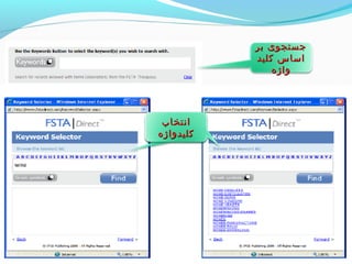 ججسستتججوویی ببرر 
ااسسااسس ککللییدد 
ووااژژهه 
ااننتتخخاابب 
ککللییددووااژژهه 
 