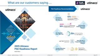 Utimaco · Aachen, Germany · © 2025 utimaco.com Page 133
 UNRESTRICTED 
What are our customers saying…..
 