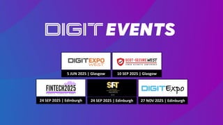 24 SEP 2025 | Edinburgh 24 SEP 2025 | Edinburgh 27 NOV 2025 | Edinburgh
10 SEP 2025 | Glasgow
5 JUN 2025 | Glasgow
 