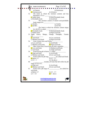 Fst mcqs 5 with answers key | PDF