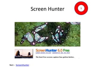 Screen Hunter




No1 - ScreenHunter
 