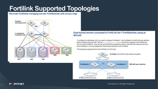 Forti Stack FortiSwitch Product Topology and description | PDF