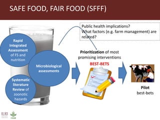 Food Safety and Zoonoses team activities in Tanzania