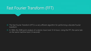 Ft and FFT | PPTX