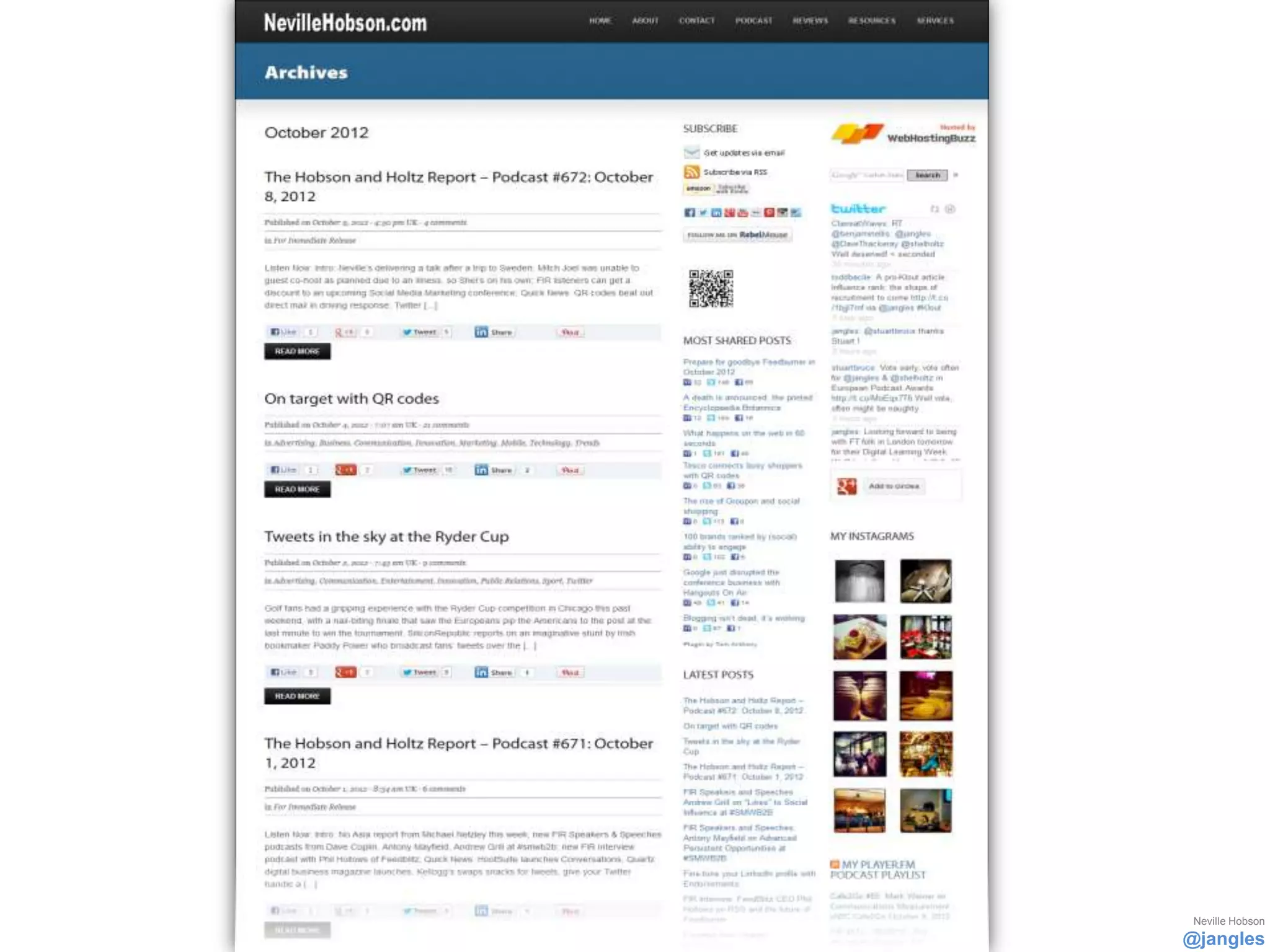 Neville Hobson
@jangles
 