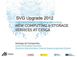 SVG Upgrade 2012
 