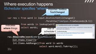 Asynchronous Bridge for C# and VB “await”Bart J.F. De SmetSoftware Development EngineerCloud Programmability Teamannouncing
