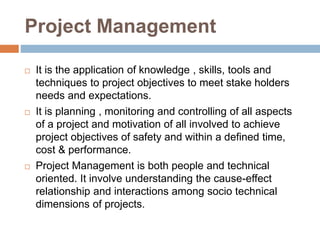 project management concepts | PPT