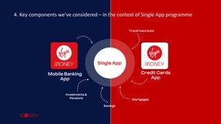 4. Key components we’ve considered – in the context of Single App programme
 