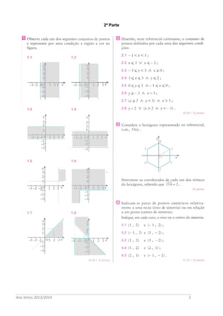 Ano letivo 2013/2014 2
2ª Parte
 