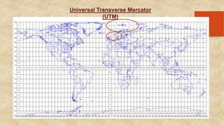Institute of Geology, University of the Punjab Tuesday, November 11, 2014 
17 
Universal Transverse Mercator 
(UTM) 
 