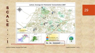 Institute of Geology, University of the Punjab Tuesday, November 11, 2014 
29 
 