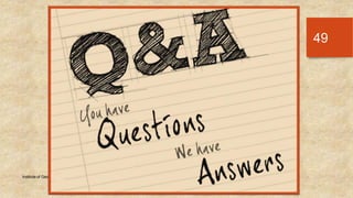 Institute of Geology, University of the Punjab Tuesday, November 11, 2014 
49 
