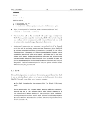 ���������������������                                                ��                         ���������������������������������


    �������

    ���������

    command op file

    ����������������

    �     ����������������������������
    �     ������������������������
    �     �����������������������������������������������������������������������������������


�    ������������������������������������������������������������������
     command1 | command2 | command3


�    ������������������������������������������������������������������������
     �������������������������������������������������������������������������
     �������������������������������������������������������������������
     �����������������������������������������������������������


�    ��������������������������������������������������������������������
     ��������������������������������������������������������������������������
     ������������������������������������������������������������������������
     ��������������������������������������������������������������������
     ���������������������������������������������������������������������������
     ���������������������������������������������������������������������������
     ������������������������������������������������������������������������������
     ���������������������������������������������������������������������������
     ������������������������������������������������������������������������
     ������������������������������



���� ������


��������������������������������������������������������������������������������
��� ����� ��� ���������� �������� ������� ��� ��� ����� �������� ��� ����� ��� ���� ������
�����������������������������������������������������


        ��� ���� ����� ������������ ���� ������������� �������� ���� �������� ���������
        ������


        �����������������������������������������������������������������������
        �����������������������������������������������������������������������
        ���������������������������������������������������������������������������
        ���������������������������������������������������������������������
        �����������������������������������������������������������������������
        �������������������������
 