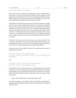 ���������������������                                        ��                             ����������



# apt-cache search linux-image


������������������������������������������������������������������������������
�����������������������������������������������������������������������������
������������������������������������������������������������������������������
������������������������������������������������������������������������������
�����������������������������������������������������������


��������������������������������������������������������������������������������
������������������������������������������������������������������������
���������������������������������������������������������������������������
���������� ��� ���� �������� ��� ���� ������� ��� ��� ����������� ��������� ������ ��
��� ���� ��� ���� ������� ����� ������ ��� ����� ���� ����������������� ��������� �����
�������������������������������������������������������������������������������
�������������������������������������������������������������������������
����������������������������������������������������������������������������
�����������


��� �������� ��� ��� ����� ����� ��� ����� ���� ������� ����� ��� ���� �������� ���� ����
������������������������������������������������������������������������������
�����������������������������������������������������������������������������
�����������������������������������������������������������������


��������������������������������������������������������������������������
������������������������


# apt-get install linux-image-version
# apt-get install xxxx-modules-version (if some modules are
necessary)


���


# apt-get install linux-source-version-generic
# apt-get install linux-headers-version


�����������������������������������������������������������������������������
�������������������������������������������������������������������������������
����������������������������������������������������������������������������������
�����������������������������������������������������������������������������������
�������������


      ����������������������������������������������������������


�������������������������������������������������������������������������������
�������������������������������������������������������������������������������
���������������
 