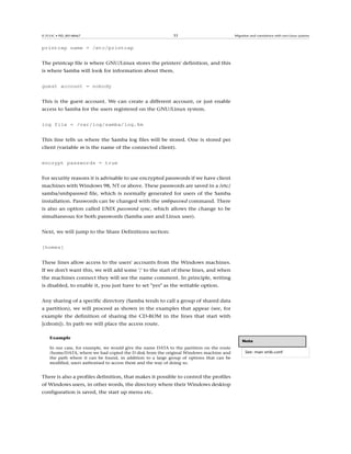 ���������������������                                                   ��                                 ������������������������������������������������



printcap name = /etc/printcap


������������������������������������������������������������������������������
����������������������������������������������������


guest account = nobody


����� ��� ���� ������ ��������� ��� ���� ������� �� ���������� ��������� ��� ����� ������
�����������������������������������������������������������������


log file = /var/log/samba/log.%m


������������������������������������������������������������������������������
��������������������������������������������������������


encrypt passwords = true


���������������������������������������������������������������������������������
���������������������������������������������������������������������������
���������������� ������ ������ ��� ��������� ���������� ���� ������ ��� ���� �����
������������������������������������������������������������������������
��������������������������������������������������������������������������
������������������������������������������������������������


����������������������������������������������������


[homes]


��������������������������������������������������������������������������
���������������������������������������������������������������������������������
��������������������������������������������������������������������������
�����������������������������������������������������������������������������


�������������������������������������������������������������������������������
����������������������������������������������������������������������������
�������� ���� ����������� ��� �������� ���� ������� ��� ���� ������ ����� ������ ����
�������������������������������������������������

    �������
                                                                                                               ����
    �����������������������������������������������������������������������������������
    ��������������������������������������������������������������������������������                             �����������������
    ���� ����� ������ ��� ���� ��� ������� ��� ��������� ��� �� ������ ������ ��� �������� ����� ���� ��
    ������������������������������������������������������������������


�����������������������������������������������������������������������������������
���������������������������������������������������������������������������
����������������������������������������������
 