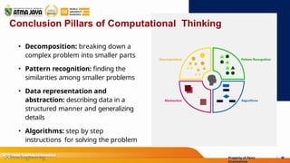 Computational Thinking : Course Overview | PPTX