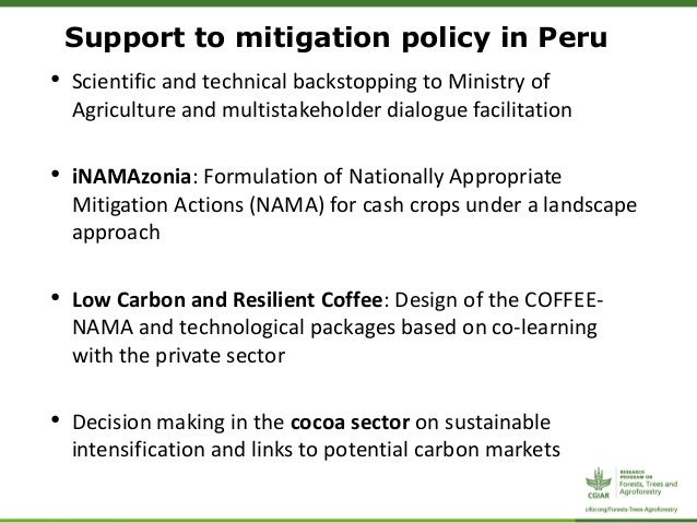 Carbon Under Coffee Based Agroforestry Carbon Under Coffee Based Agroforestry