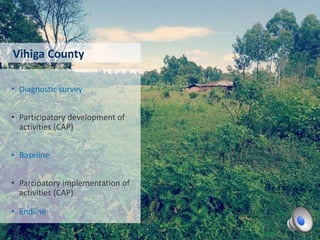 Integrated Community Based approach for farm, market and diet diversity