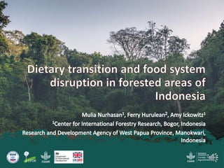 Photo source : google
Overweight Obesity
Source : CIFOR
Source: Riskesdas 2018
 