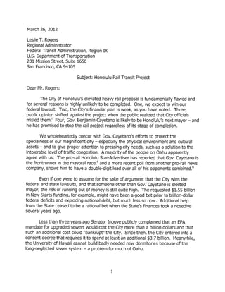 Randy Roth Letter FTA 3-26-2012