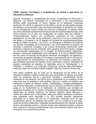 IMPORTANCIAS DE LAS NTICS EN LA EDUCACION