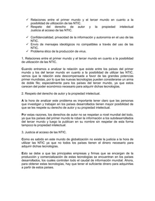 IMPORTANCIAS DE LAS NTICS EN LA EDUCACION