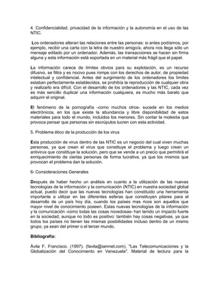 IMPORTANCIAS DE LAS NTICS EN LA EDUCACION