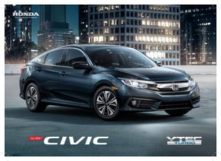 Ficha técnica Honda All New Civic 2016