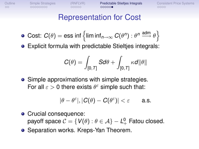 Fundamental Theorem of Asset Pricing