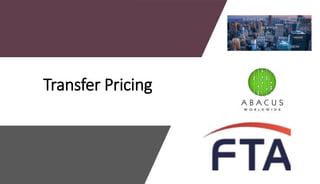 Transfer Pricing
 