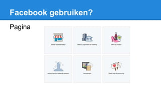 Facebook gebruiken?
Pagina
 