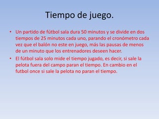 Fútbol sala