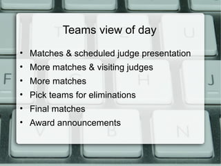 Ftc judging | PPT