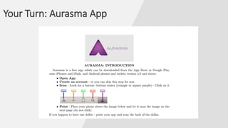 Your Turn: Aurasma App
 