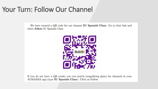 Your Turn: Follow Our Channel
 