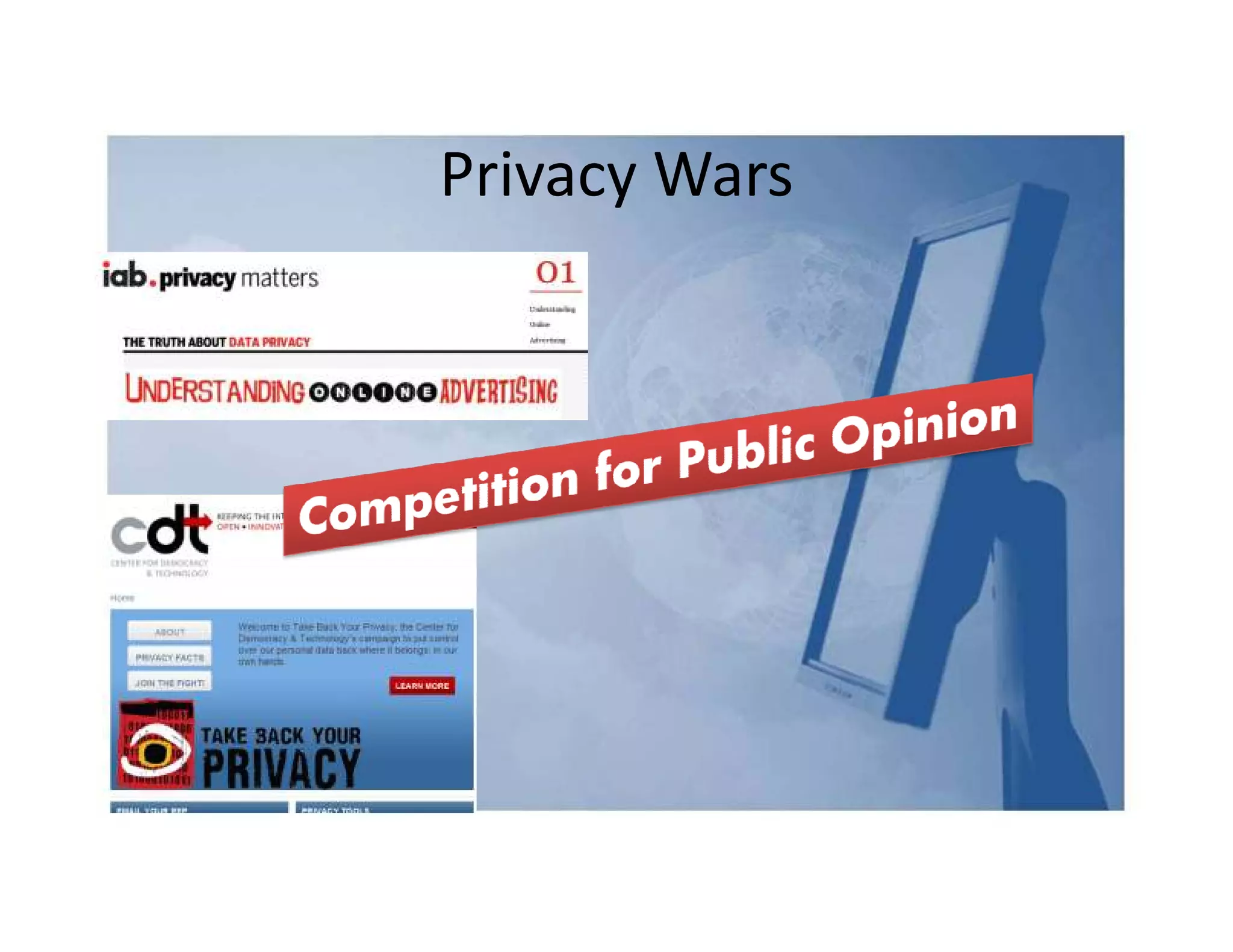 Privacy Wars
 