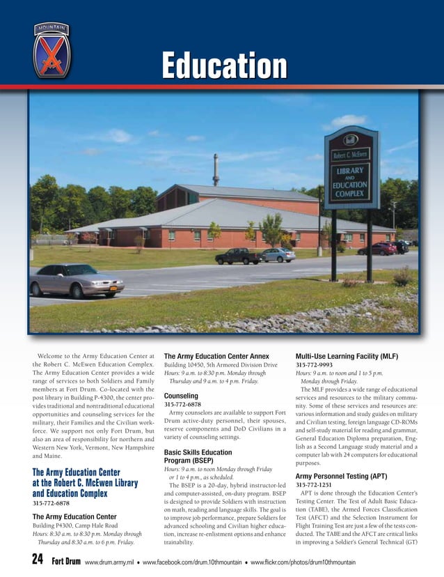 Fort Drum Post Guide PDF