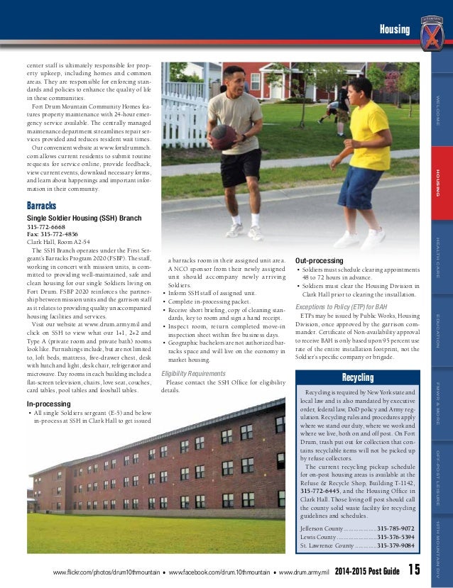 Fort Drum Post Guide